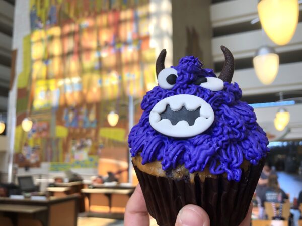Monster cupcake