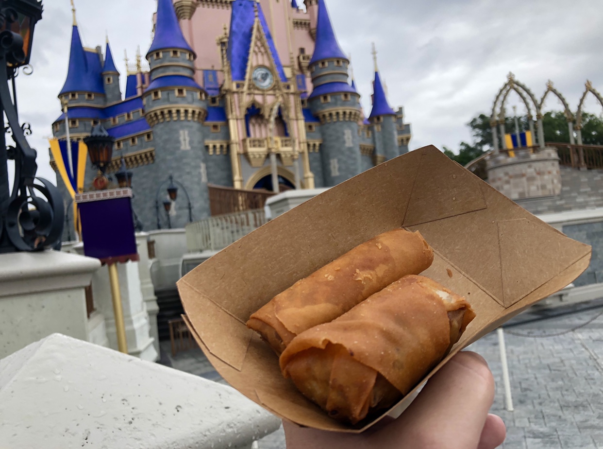 Spring Roll Cart now open in the Magic Kingdom Chip and Company