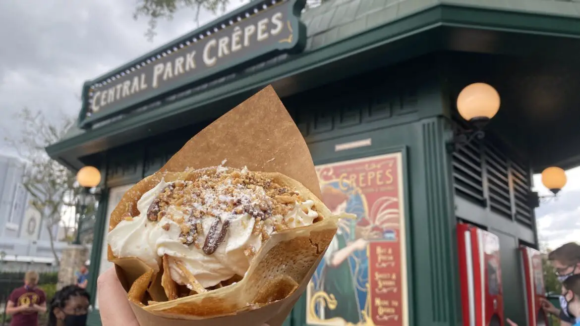 New Banana Cream Pie Crêpe is Available  for a Limited Time At Universal Studios