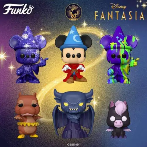Disney Fantasia 80th Anniversary Funko Pops Are Now Available