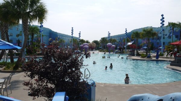 Big Blue Pool at Disney's Art of Animation will be closing for refurbishment