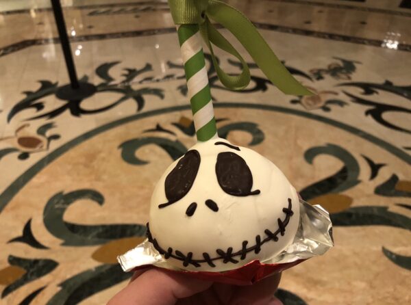Jack Skellington Pumpkin Cake Pop at Disney’s Grand Floridian