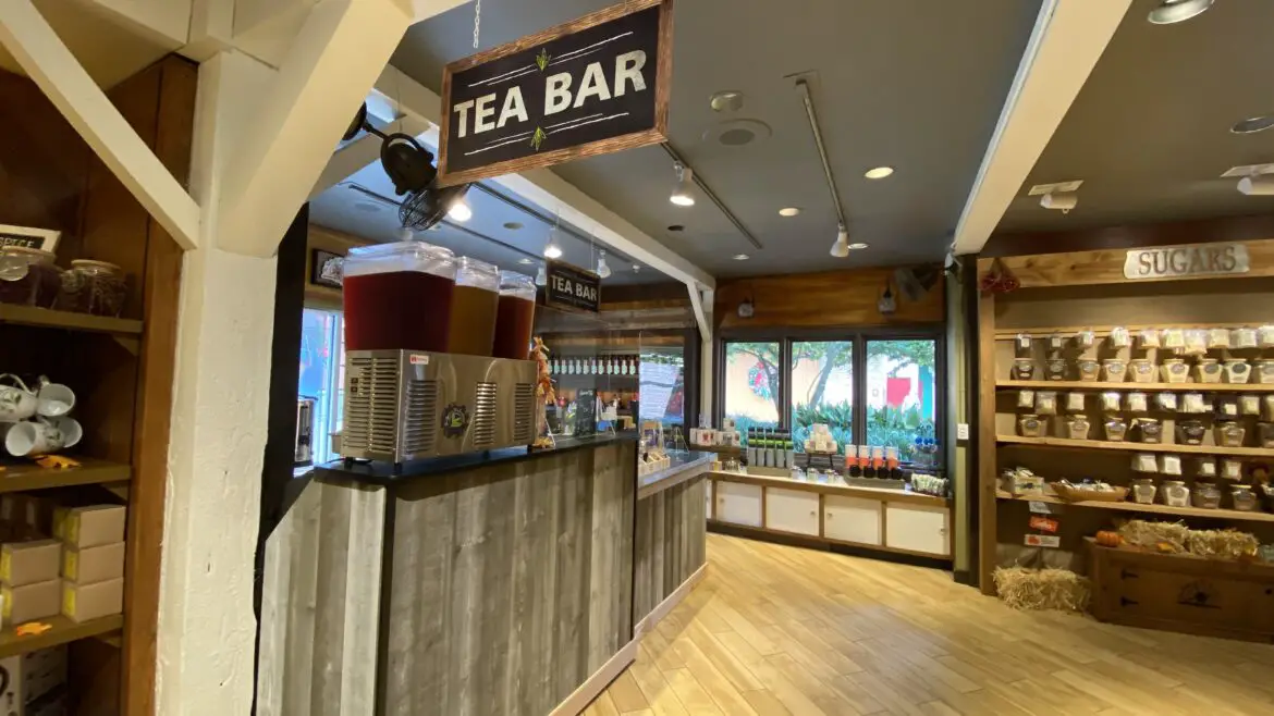 New Tea Bar Opening Soon In Disney Springs