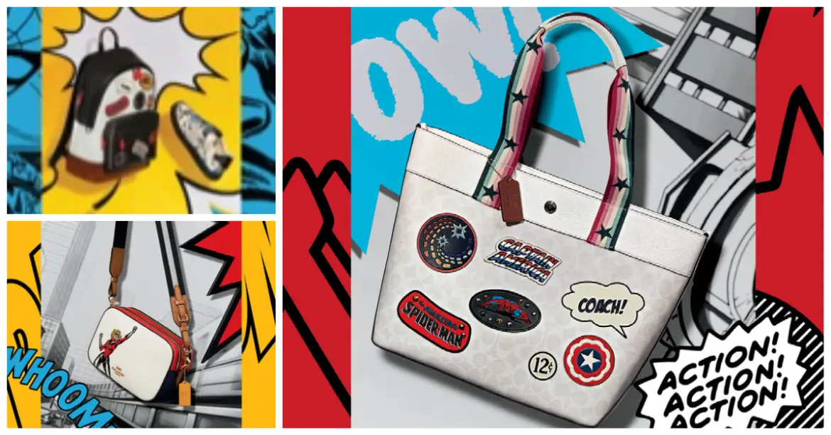 Heroic New Marvel Coach Collection Soars In With Style