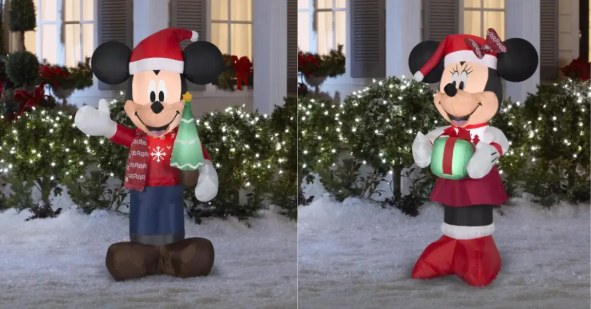 New Disney Holiday Inflatables Now Available at Lowe’s