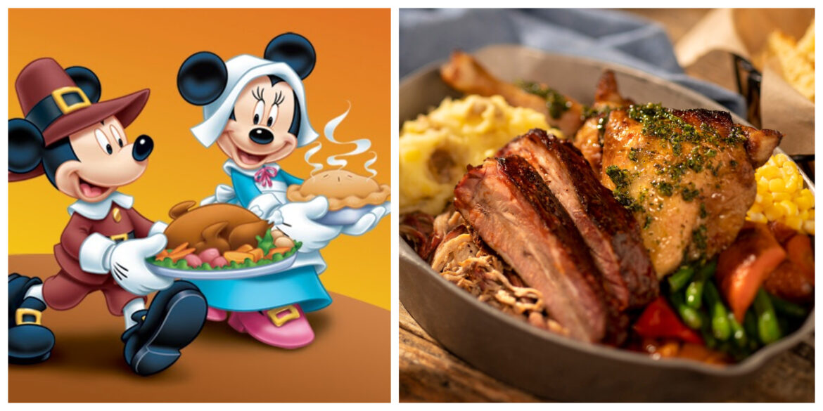 Thanksgiving Day Dining Reservations are now open for Walt Disney World