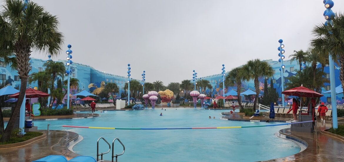 Big Blue Pool at Disney’s Art of Animation will be closing for refurbishment