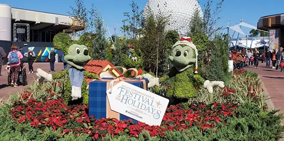 Menus for the Holiday Kitchens at the EPCOT International Festival of the Holidays