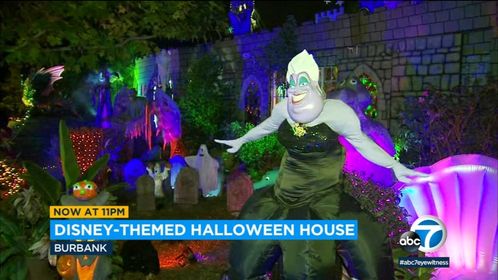 Must See: Spooky Disney-themed Halloween House in California
