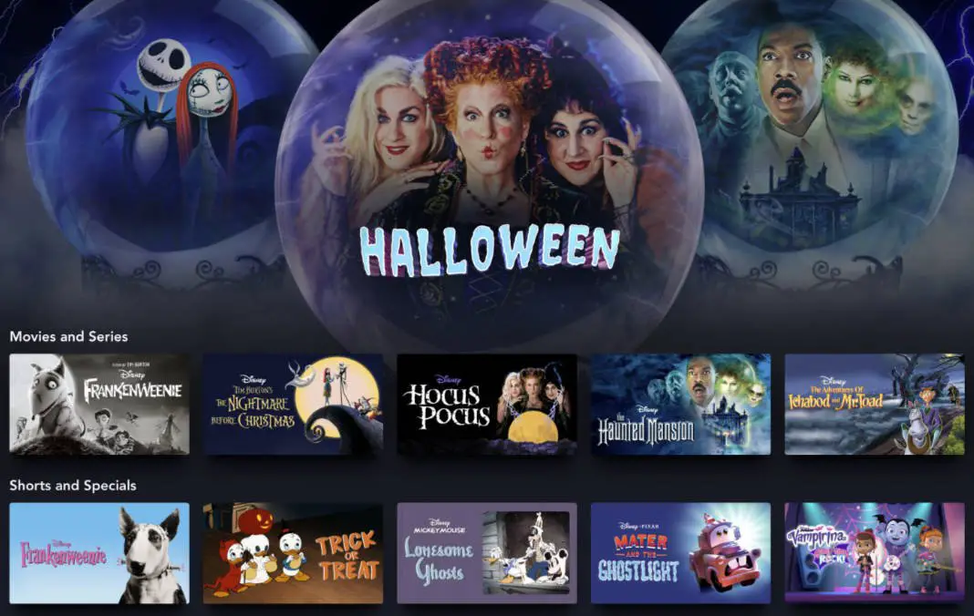 Celebrate Hallowstream! With this Spooktacular Collection of Halloween Movies and Shows on Disney+