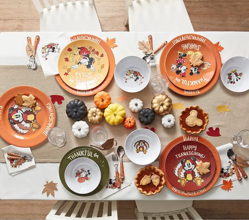 All New Pottery Barn Disney Thanksgiving Collection!