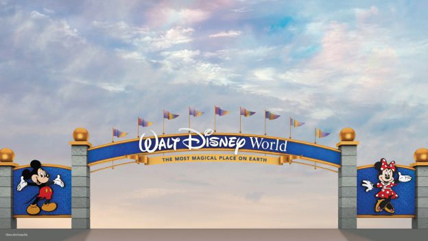 Disney World Entrance Sign is getting a Cinderella Makeover