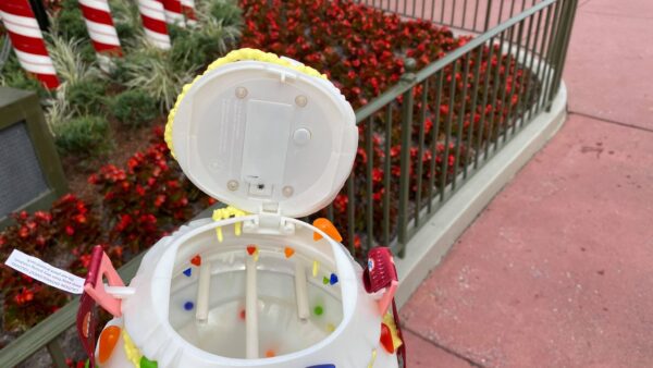 All new Mickey Christmas Tree Popcorn Bucket at the Magic Kingdom