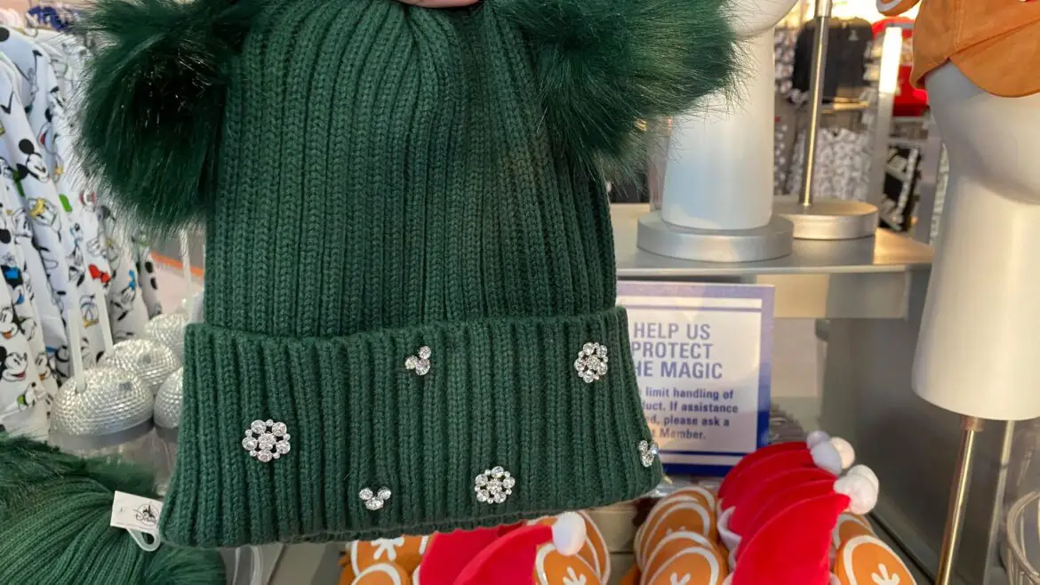 This Winter Minnie Beanie Adds A Touch Of Sparkle To Cozy Style