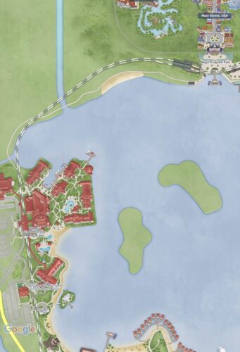 My Disney Experience Magic Kingdom digital map gets a few new updates