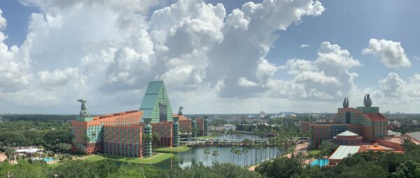 First Look from the Top of The Walt Disney World Swan Reserve Hotel