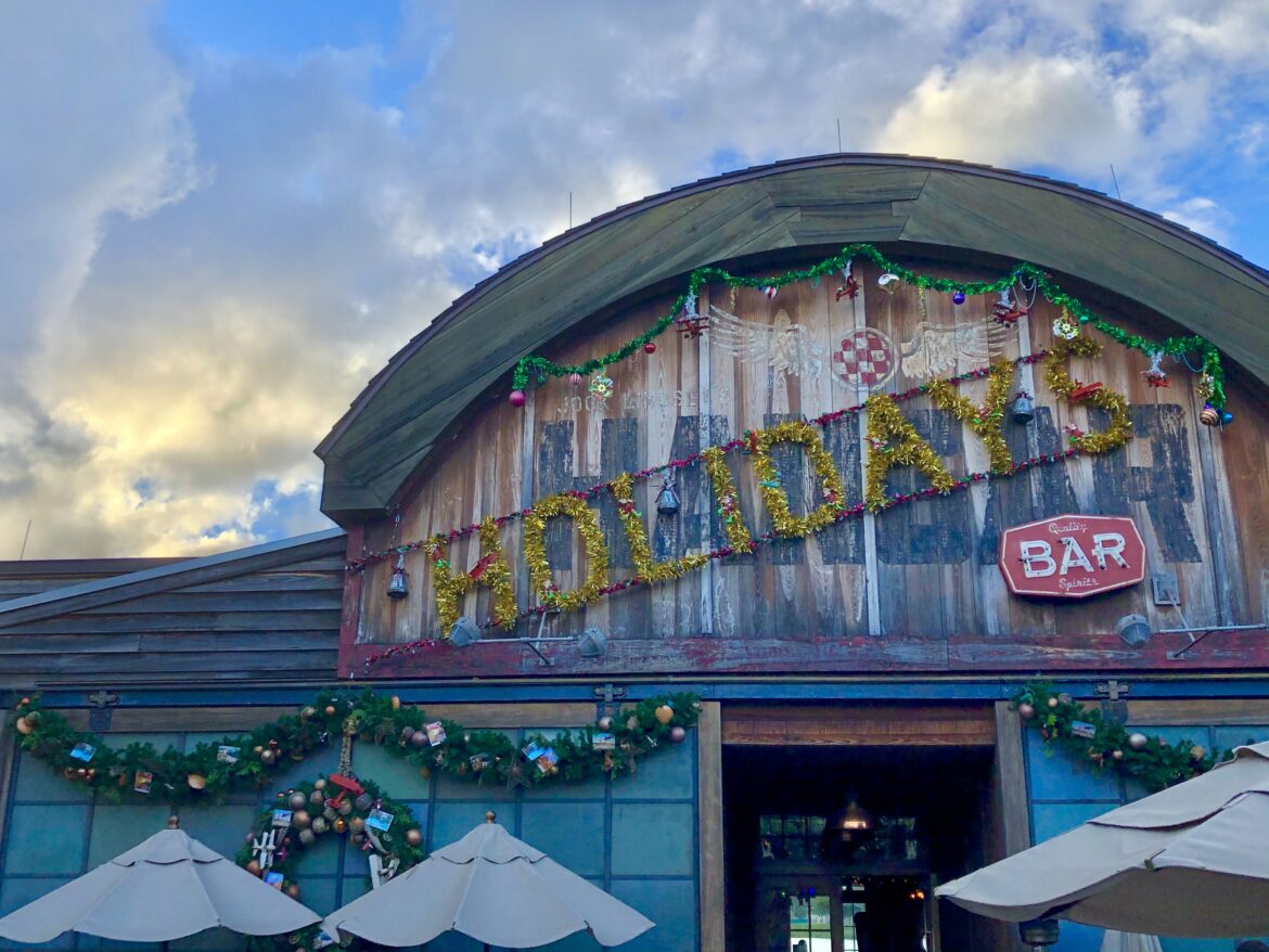 Jock Lindsey’s Hangar Bar Holiday returns to Disney Springs