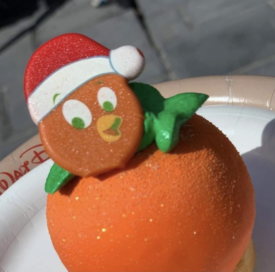 Orange Bird Christmas Treat at Sunshine Tree Terrace