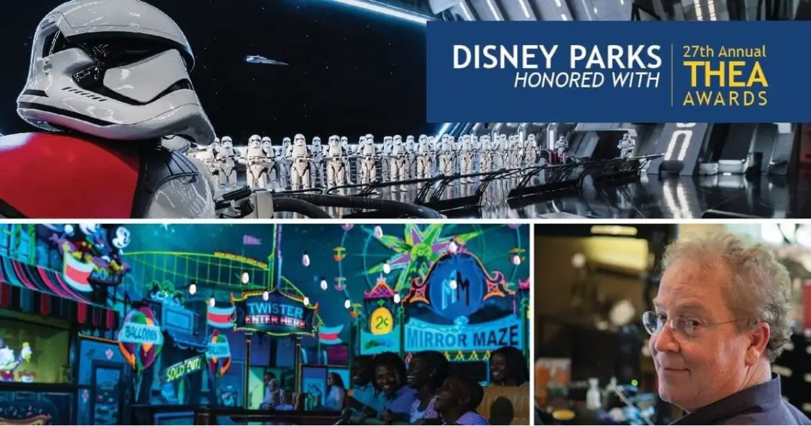 Disney Honored with 2 Theme Park Entertainment Awards