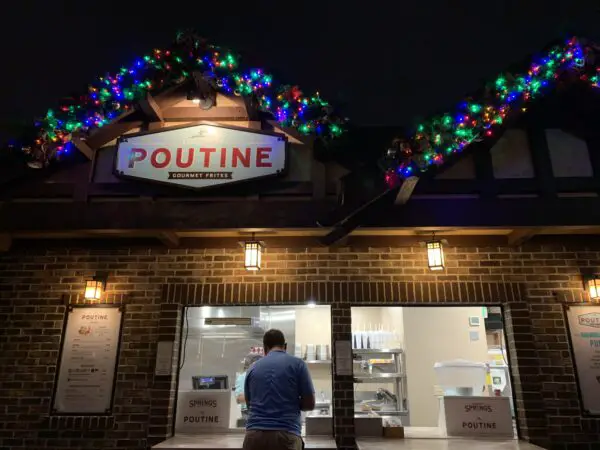 Gobbler Poutine Canadian Apple Slushy Arrive At Disney Springs For The Holiday Season