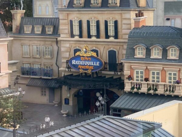 Wait time signs installed on Remy’s Ratatouille Adventure