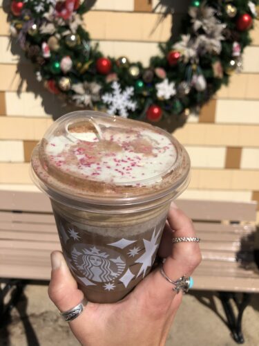 New Holiday Drinks at Starbucks in Disney Springs