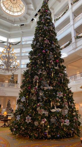 Grand Floridian Christmas Tree Comes Home for the Holidays