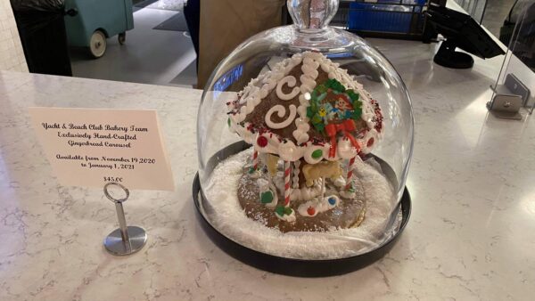 Gingerbread Carousel Available at Disney’s Yacht & Beach Club Resort for only $45!