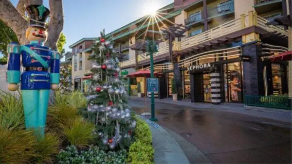 Christmas has come to the Downtown Disney District