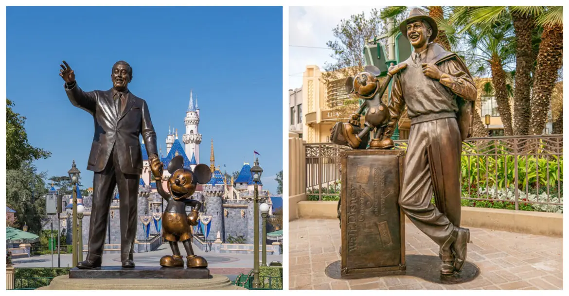 Two Disney statues in the Disneyland Resort have been restored to their former glory!