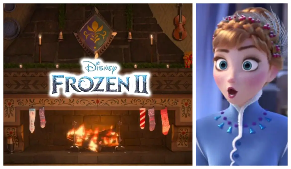 New Frozen 2 Yule Log coming soon to Disney+