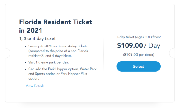Disney World posts updated 2021 ticket pricing, info and more
