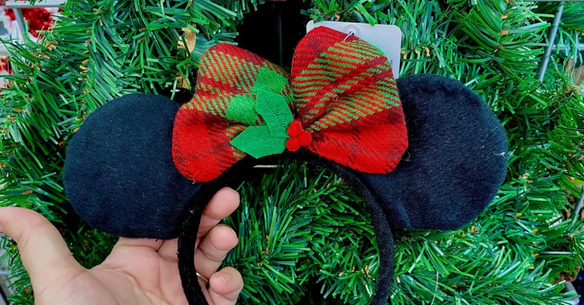 These Festive Christmas Minnie Ears At Five Below Are A Steal