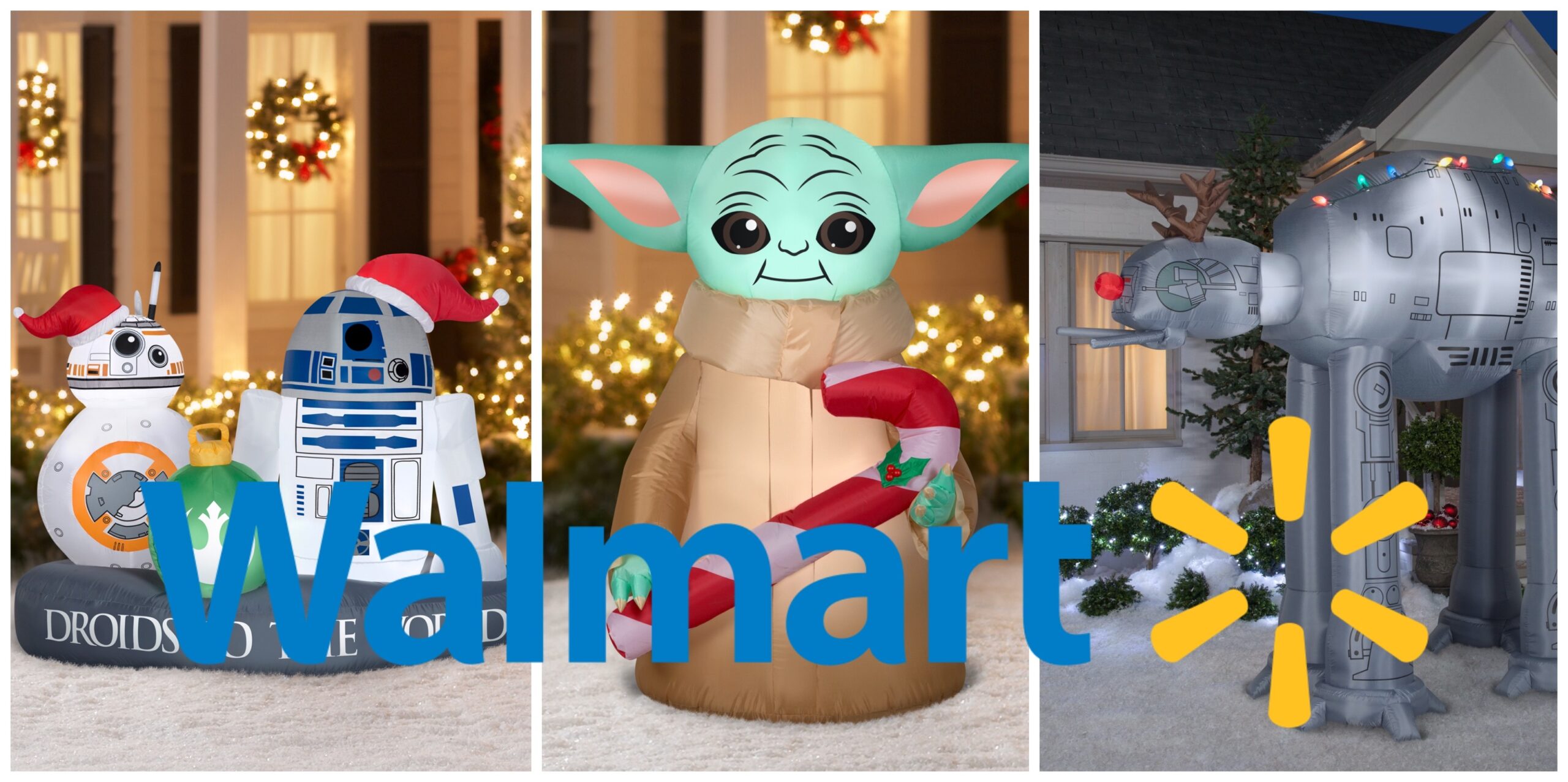 Holiday Themed Star Wars Inflatables Now Available at WalMart Chip