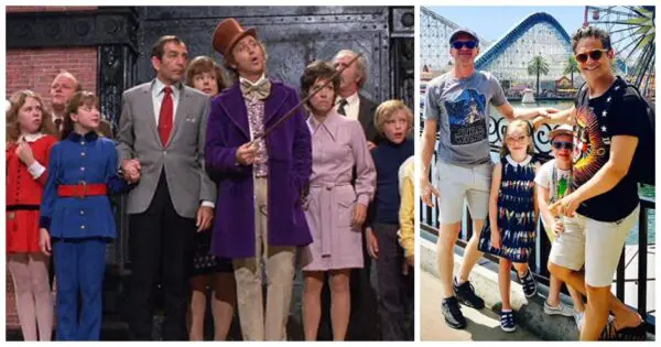 Neil Patrick Harris' Halloween Family Photo Channel's 'Willy Wonka and the Chocolate Factory'