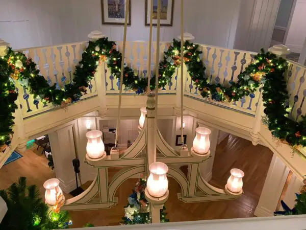 Christmas decorations delight guests at Disney's Beach Club Resort