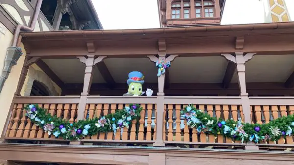 Jiminy Cricket Makes a Special Holiday Appearance at the Magic Kingdom