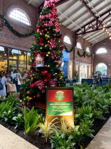 Christmas Tree Stroll On Display Throughout Disney Springs!