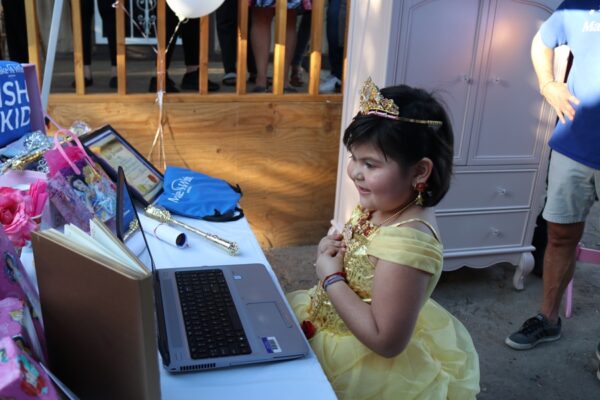 Disney Grants A Special Make A Wish Visit From Belle