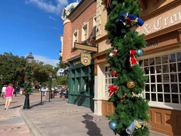 Holiday Decorations Have Arrived At Epcot!