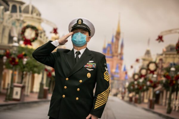 Disney Honors Veterans at the Magic Kingdom today