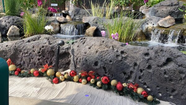 Christmas Holiday Overlay at Living with the Land in EPCOT