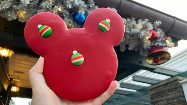 Nosh on this Mickey's Holiday Cookie at Hollywood Studios
