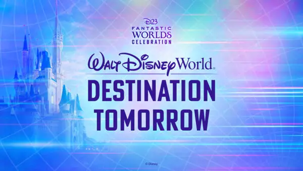 Lineup of presenters for D23 Fantastic Worlds Celebration