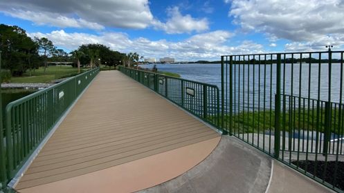 Walkway from Grand Floridian to Magic Kingdom is now complete