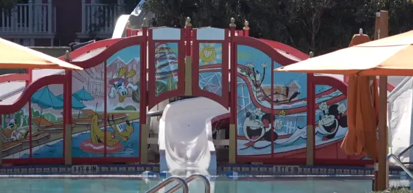 Mickey & Friends replace clown at Boardwalk Pool