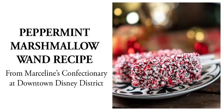 Peppermint Marshmallow Wand From The Disneyland Resort!
