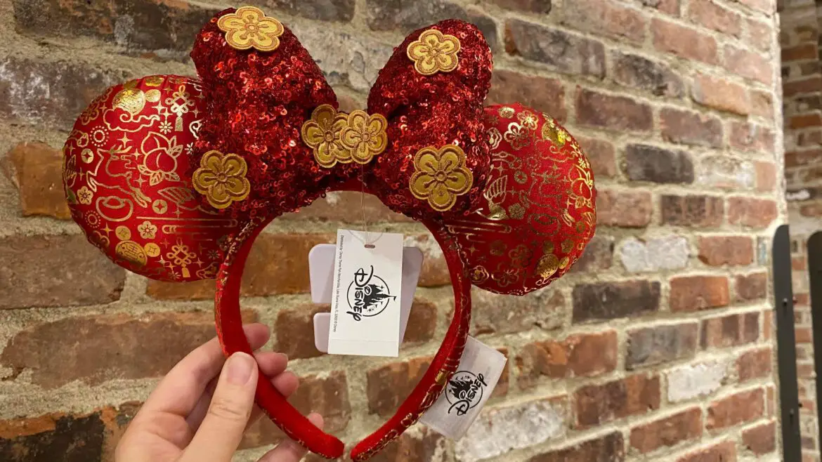 Lunar New Year Minnie Ears And Spirit Jersey Celebrate Year Of The Ox