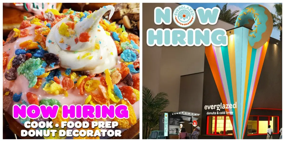 Everglazed Donuts & Cold Brew Now Hiring in Disney Springs