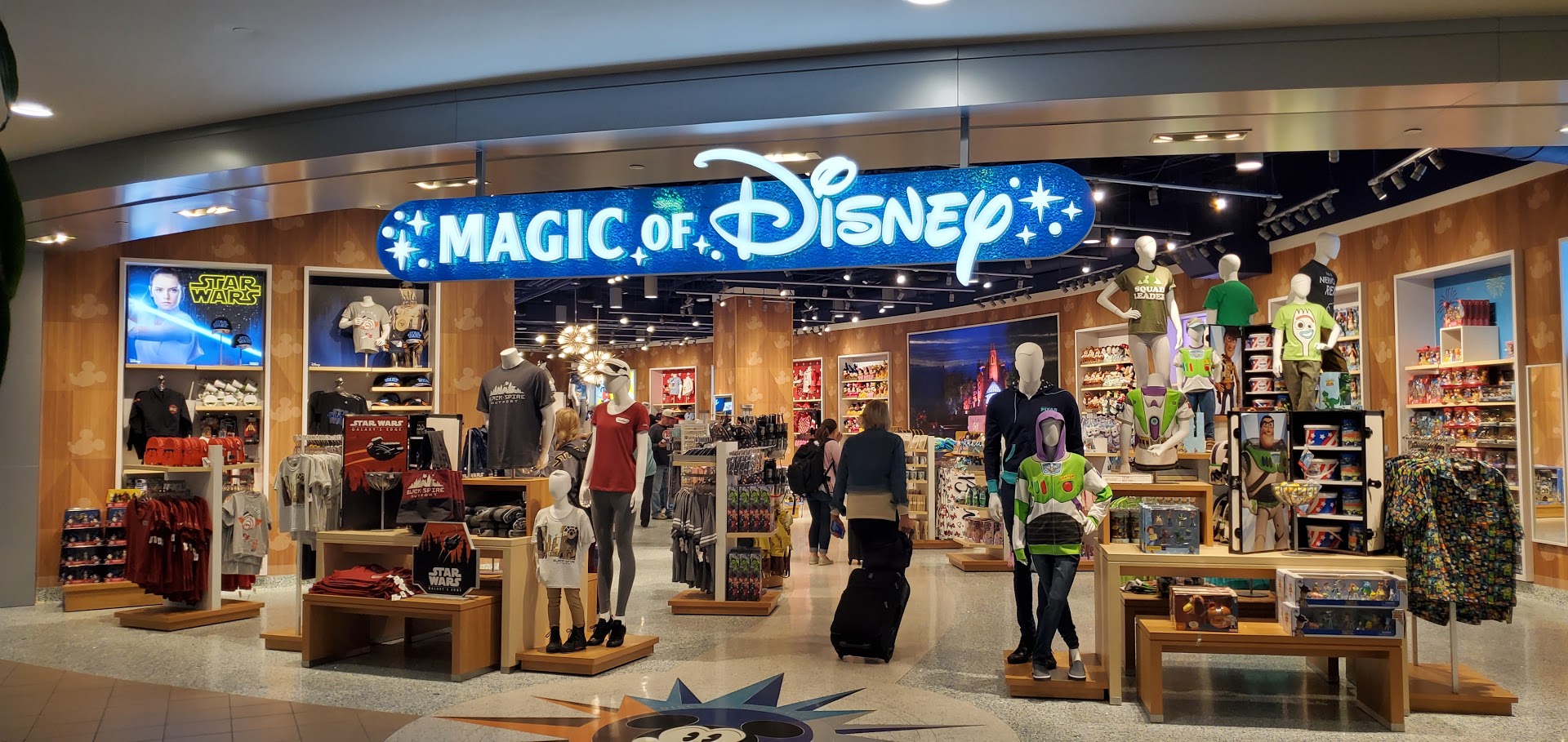 The Magic of Disney store has reopened at the Orlando Airport